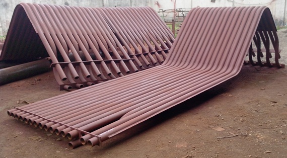 WATER WALL TUBE PANELS